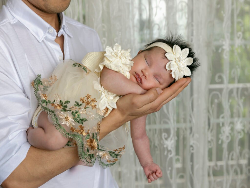 Newborn photography sessions in homes and studios throughout the Denver metro area