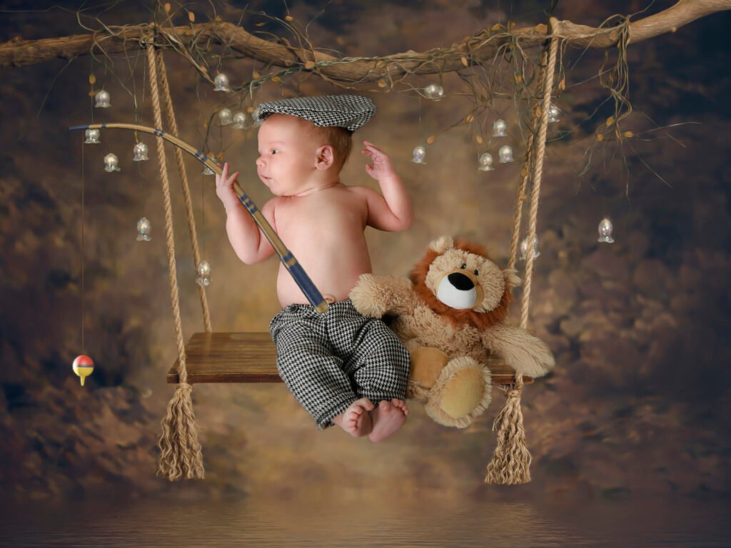 Newborn photography sessions in homes and studios throughout the Denver metro area