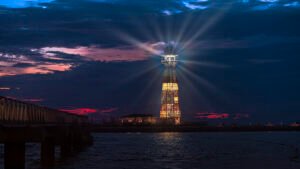 Panoramic landscape view