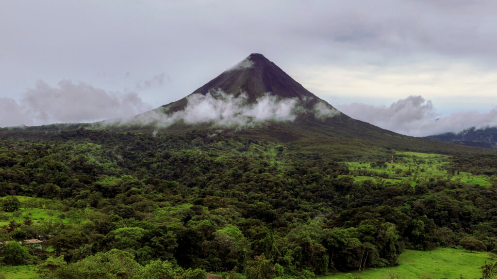 Panoramic landscape view